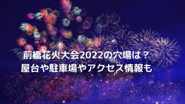 大曲大花火大会22の穴場スポット12か所は 屋台や駐車場情報も Cocoちゃんブログ